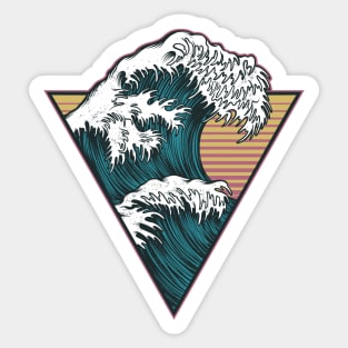 BIG WAVE! Sticker